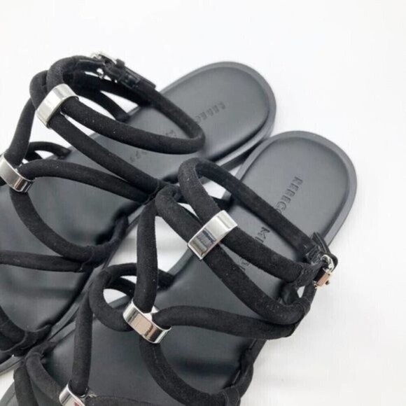 REBECCA MINKOFF Sarle Strappy Black Sandal  - Picture 5 of 10